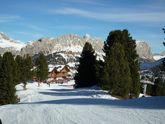 Skiing  plan de grabla