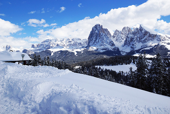 Alpe di Suisi - after snow, so amazing