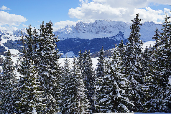 Alpe di Suisi - after snow, so amazing