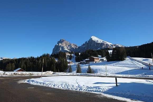 Drive to Alpe di Suisi