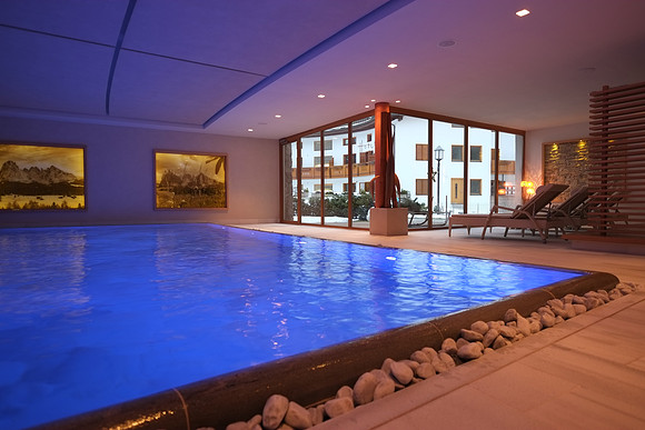 An afternoon at Nives Spa after a tough morning skiing
