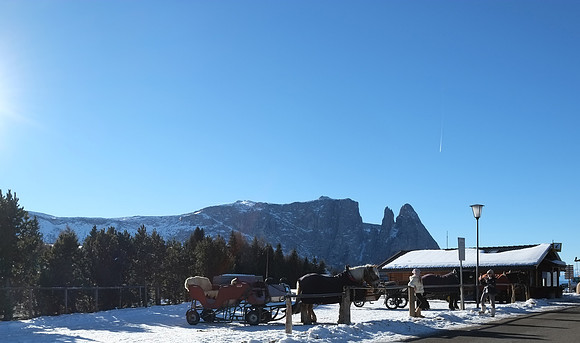 Drive to Alpe di Suisi