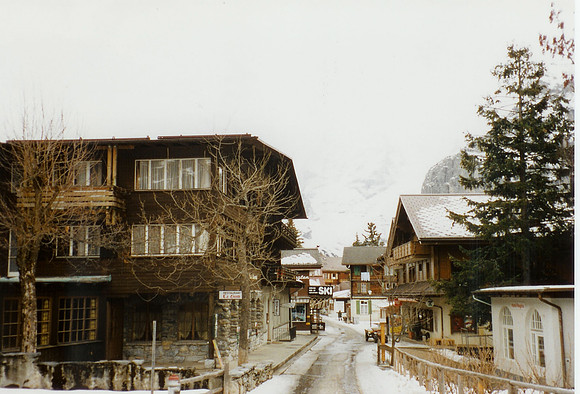 Swiss Alps 1995 for my 30th Birthday