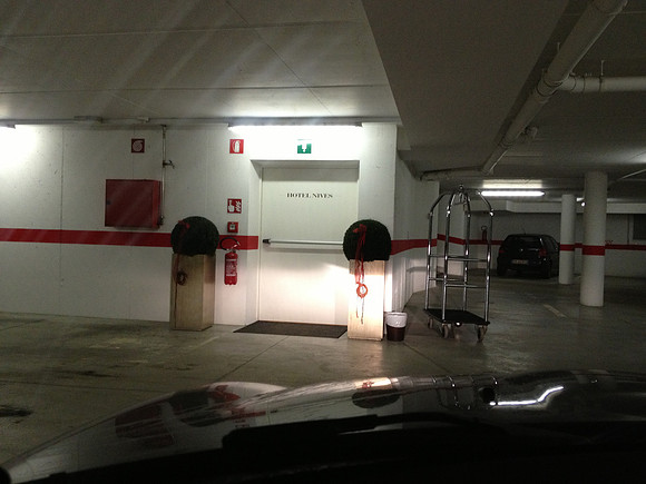 Random shot of the car park for no apparent reason