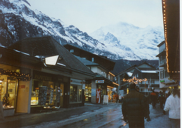 Swiss Alps 1995 for my 30th Birthday