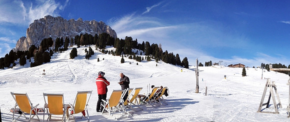 Skiing  plan de grabla