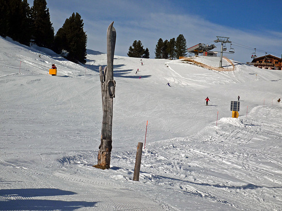 Skiing  plan de grabla